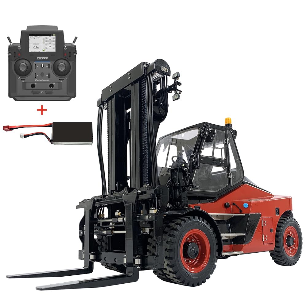 Amazon.co.jp: LESU 1/14 ラジコン 油圧 フォークリフト メタル Aoue